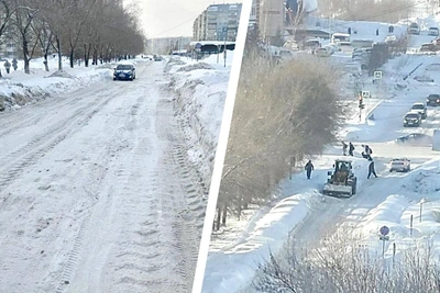 Новосибирец самостоятельно очистил улицу Высоцкого