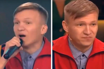 Omsk Resident Sings 'Laskoviy May' Song on TV Program