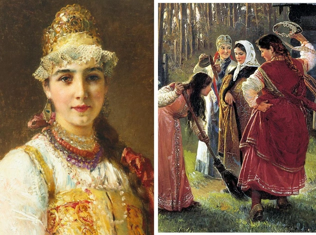 Страшно красивые: самые странные стандарты красоты на Руси, которые покажутся вам безумными