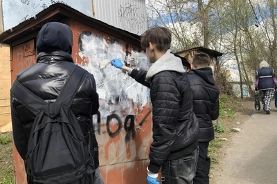 В Шуисте закрасили более 160 надписей с рекламой наркотиков
