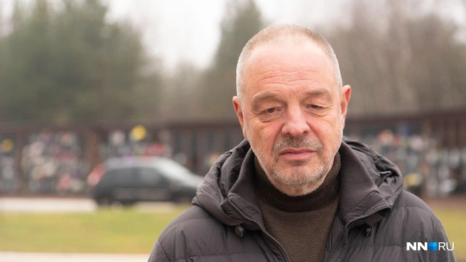 Директор крематория Владимир Ворошуха | Источник: Кристина Калинина / NN.RU