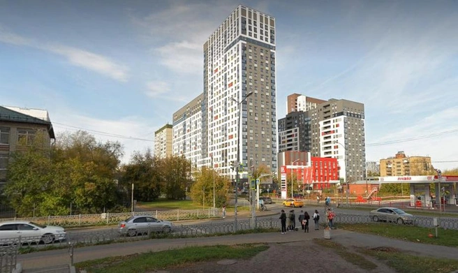 Сейчас улица Педагогическая упирается в Комсомольскую, а дальше дороги нет | Источник: «Яндекс Карты»