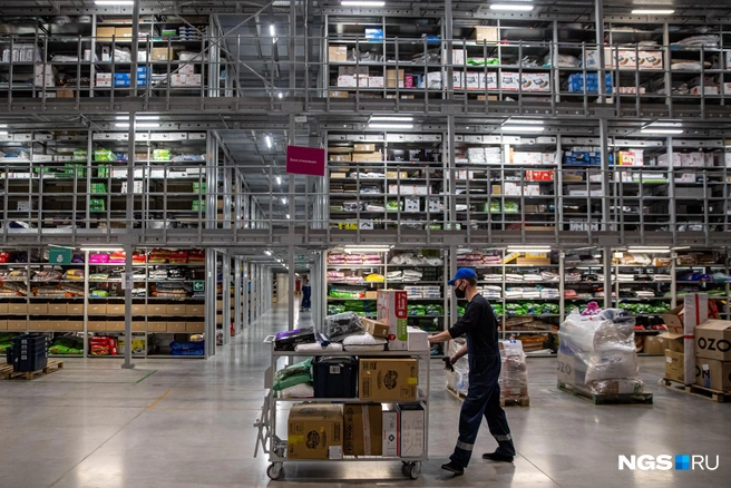 Помимо цены у маркетплейсов много других преимуществ. Например, логистика и доступность  | Источник: Александр Ощепков / NGS.RU