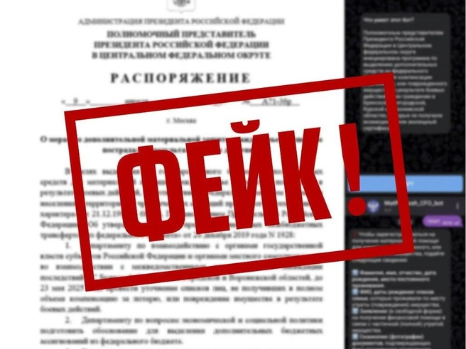 В правительстве напоминают, что вся информация о действующих выплатах есть в официальных источниках | Источник: Курская область / Telegram