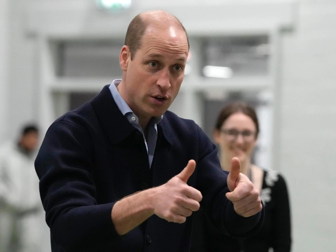 Принц Уильям в Центре помощи молодежи WEST, 14 марта 2024 год | marieclaire.ru