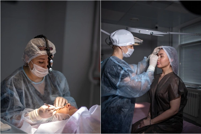 В клинике работают высококвалифицированные специалисты, сертифицированные тренеры по нитевым и инъекционным техникам | Источник: «Шарм»