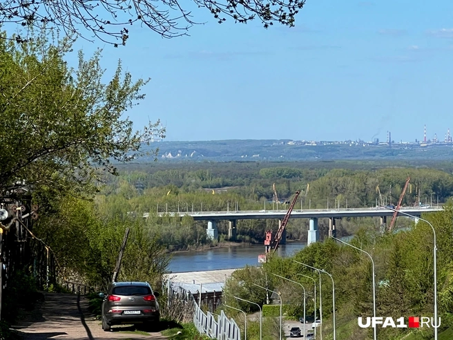 С Затонским мостом сложности уже не первый год | Источник: Андрей Бирюков / UFA1.RU