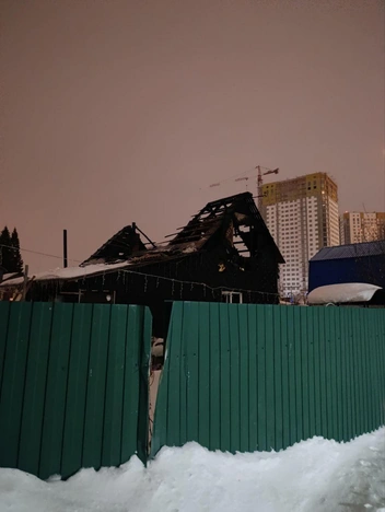 Дом многодетной семьи выгорел основательно | Источник: Надежда Байбакова