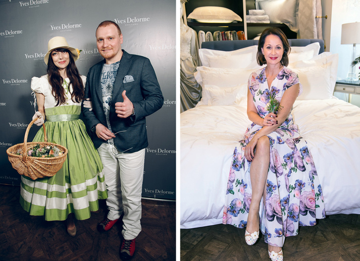 Коллекцию постельного белья Yves Delorme Couture представили в Москве