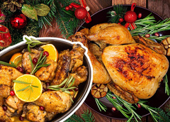 Как правильно запекать курицу на Рождество: рецепты, которые пригодятся каждой хозяйке