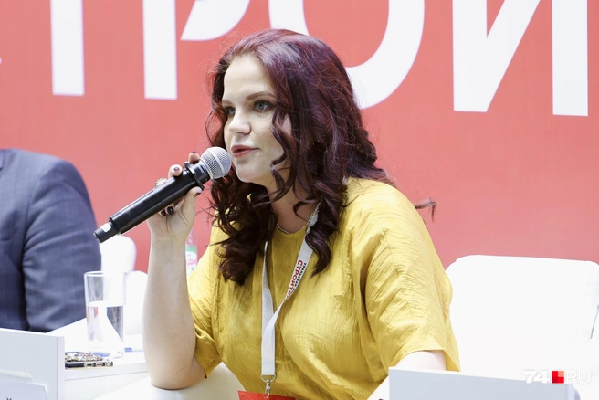 Ольга Никитина выступила модератором форума. После его окончания она ответила на наши вопросы | Источник: Наталья Лапцевич