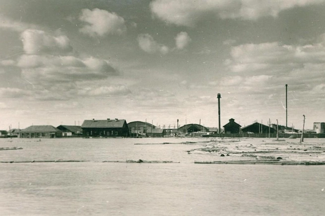 А это завод «Республиканец» при максимальном подъеме воды | Источник: читатель 72.RU 