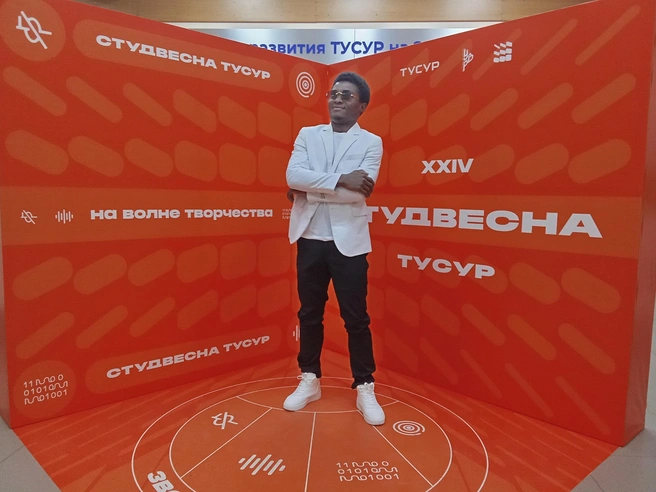 Жислен на Студвесне в ТУСУРе  | Источник: соцсети Жислена Новака 