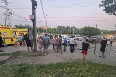 Несколько автомобилей столкнулись в Заельцовском районе Новосибирска