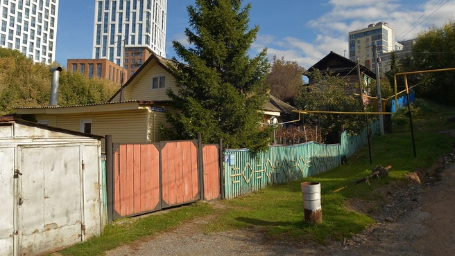 Застройка затронет этот квартал с частными домами | Источник: yandex.ru/maps