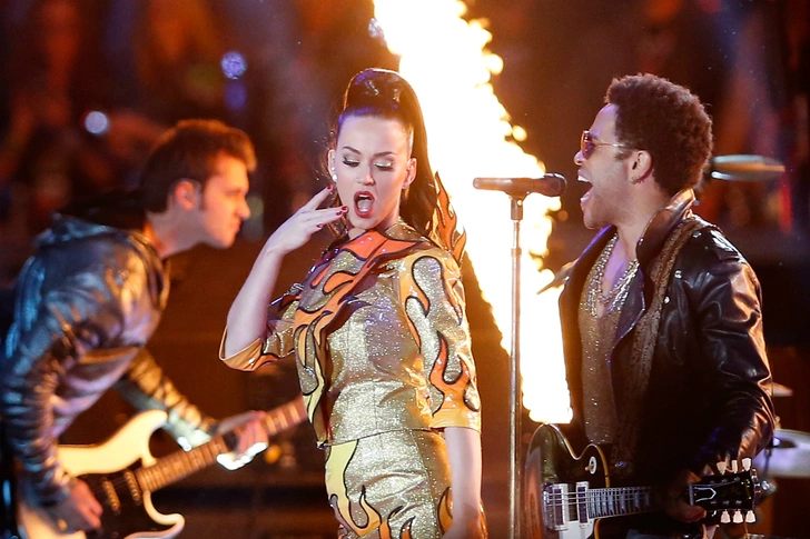Кэти Перри и Ленни Карвиц | Источник: gettyimages.com