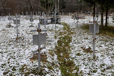 В Энгельсе украли надгробие для похорон родственника