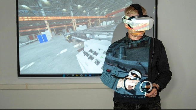 VR-тренажер для вальцовщиков | Источник: пресс-служба ТМК