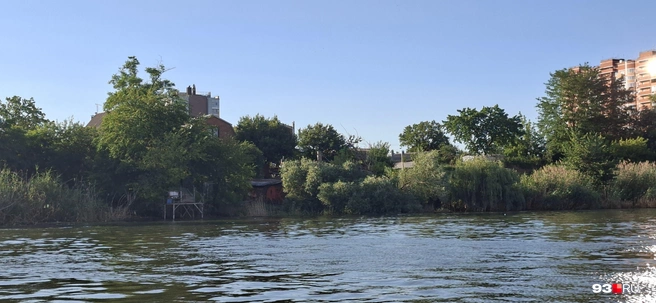 Местами берег совсем не напоминает, что мы находимся в городе-миллионнике | Источник: Максим Дмитриев / 93.RU