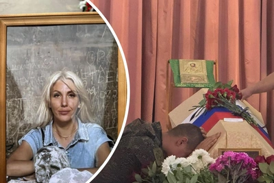 В Волгограде простились с убитой матерью двоих сыновей