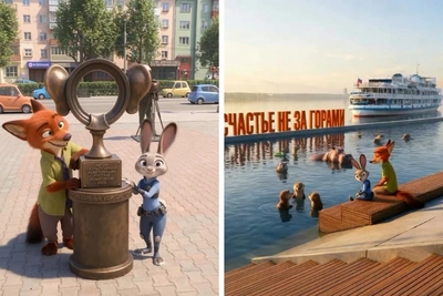 Zootopia Characters Stroll Through Perm and Become PGNIU Students – Graduate Creates Viral AI Videos