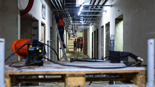 Работы планируют завершить к началу зимы | Источник: Анна Король / пресс-служба НГУ