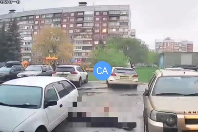 В новосибирском Академгородке неизвестный упал с высоты