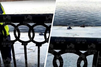Прохожий спас мальчика из Камы у Перми I