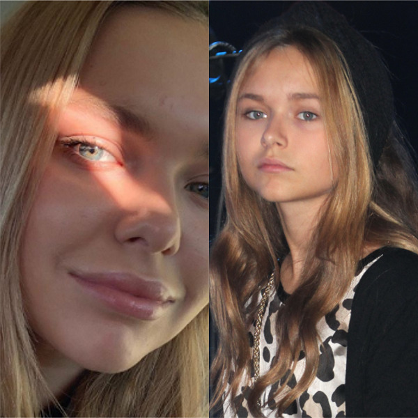 Слева – Стефания в конце февраля 2019-го, справа – в октябре 2013-го