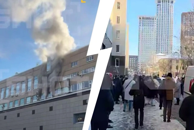 Пожар в Партийном переулке в Москве | Источник: Shot / T.me