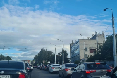Рязанцы снимают очереди на АЗС в ожидании бензина