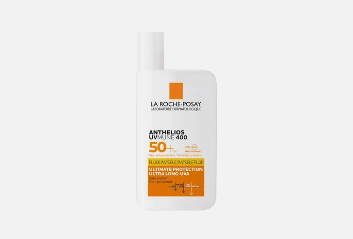 Солнцезащитный невидимый флюид для лица SPF50+ La Roche-Posay