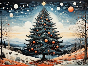 [тест] Выбери елку, а я скажу, как ты проведешь праздники