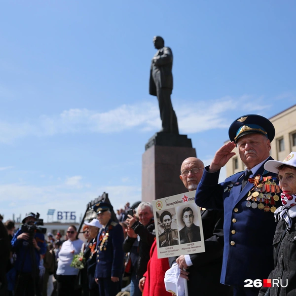 Ветераны на параде 9 Мая | Источник: Иван Высочинский / 26.RU