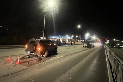 В Новосибирске пять машин столкнулись на Первомайской