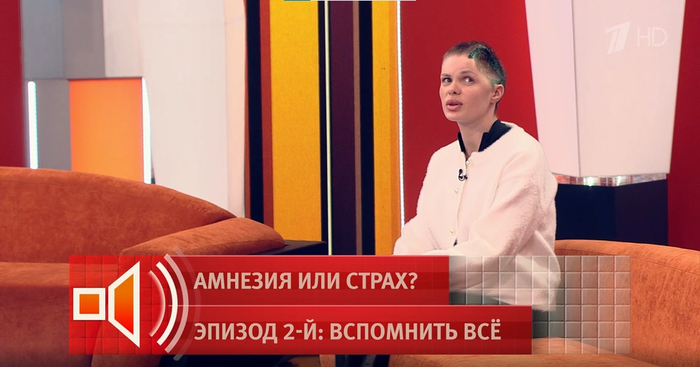Так сейчас выглядит модель Анжелика Тартанова&nbsp;— у нее нет части головы | Источник: «Пусть говорят» / Первый канал