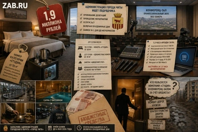 Администрация Читы потратит 1,9 млн на VIP-проживание