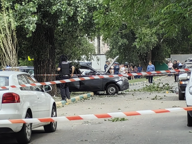 Ликвидация последствий на месте ракетного удара в Воронеже | Источник: Андрей Пашинский / Voronezh1.ru