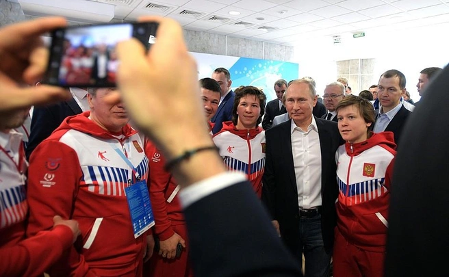 Открытие Универсиады | Источник: kremlin.ru