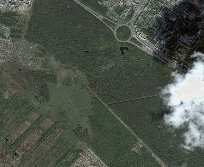 Академический в 2002 и 2023 годах. Разница очевидна | Источник: earth.google.com