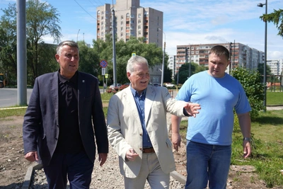 Сквер Защитников Отечества доделают до 15 июля
