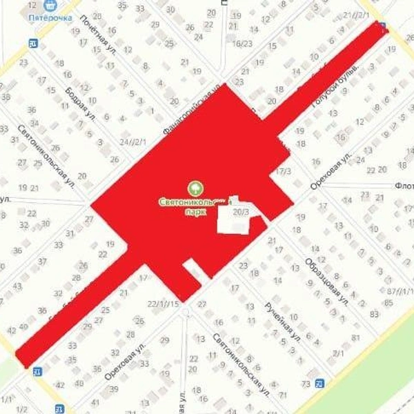 парк «Святоникольский» в поселке Индустриальном | Источник: Сайт «Госуслуг»