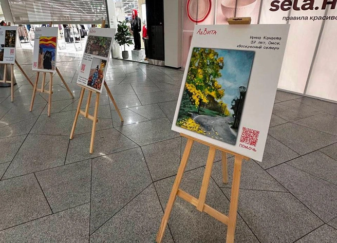 В Петербурге открылась благотворительная выставка художников-любителей — пациентов онкологических клиник | Источник: БФ AdVita