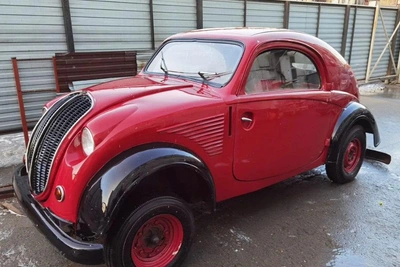 Прадедушка «Жука»: редкий Steyr 1939 года в Новосибирске