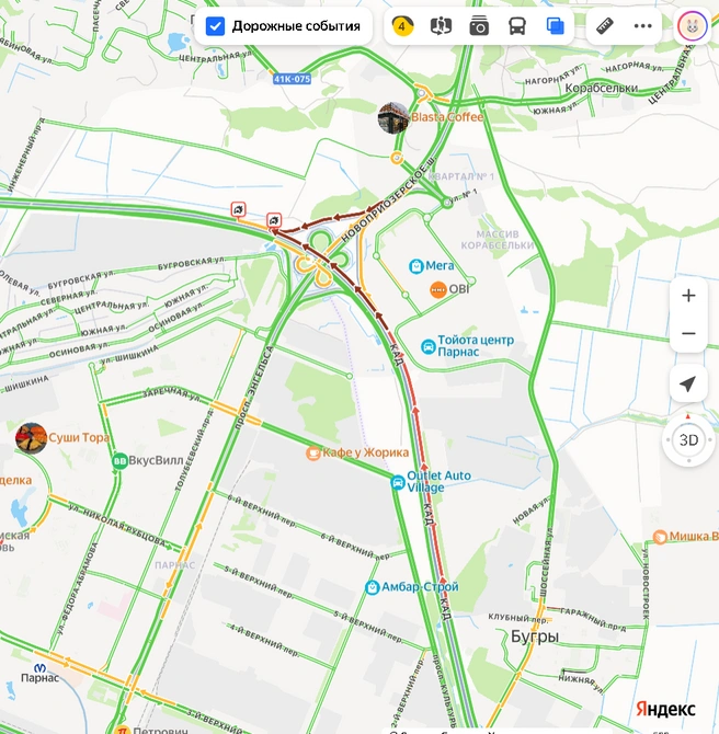 Источник: «Яндекс.Карты»