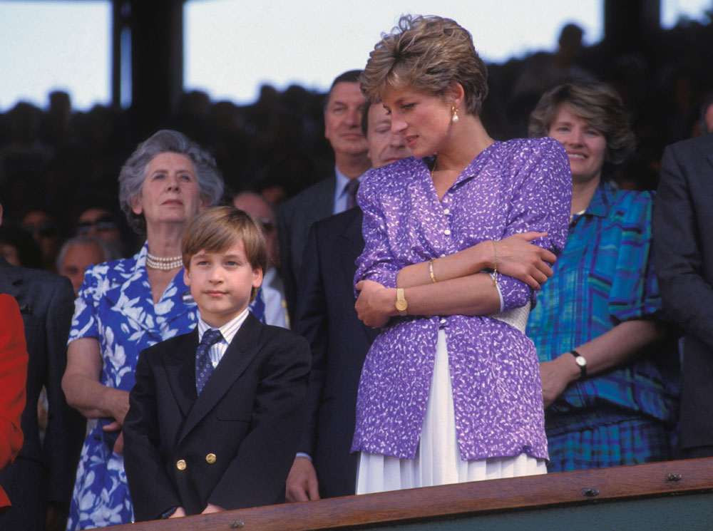 Принцесса Диана и принц Уильям в 1991 году | marieclaire.ru