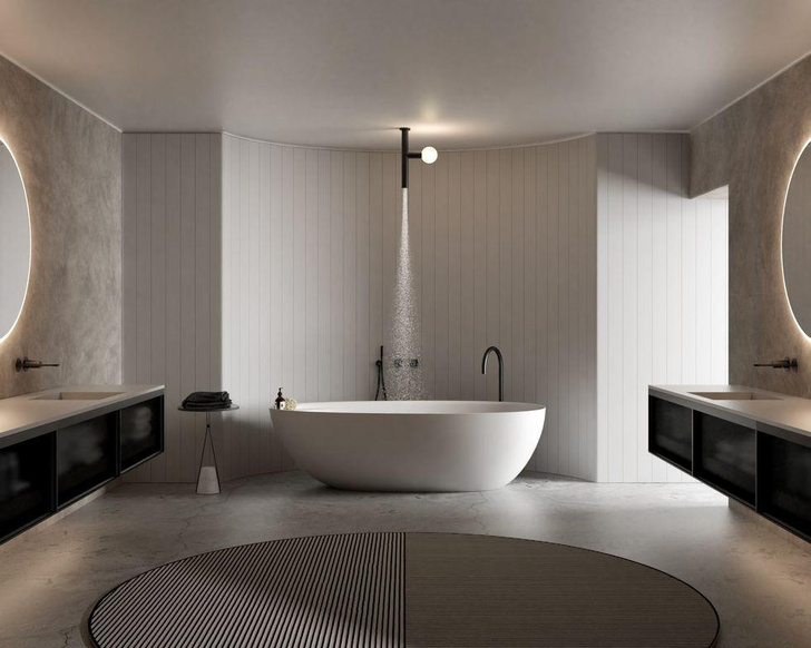 Дизайн ванной 2023 | Модные Тренды Интерьера (+55 фото)