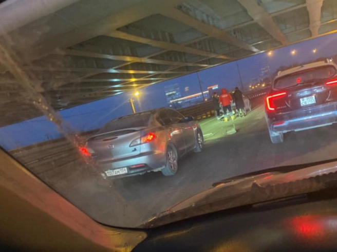 ДТП привело к частичному перекрытию движения | Источник: Олеся Дорошкевич / 2GIS