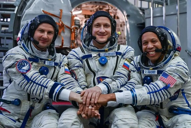 Экипаж «Союз-МС-28» вернется на Землю в конце июля | Источник: «Роскосмос» / Vk.com