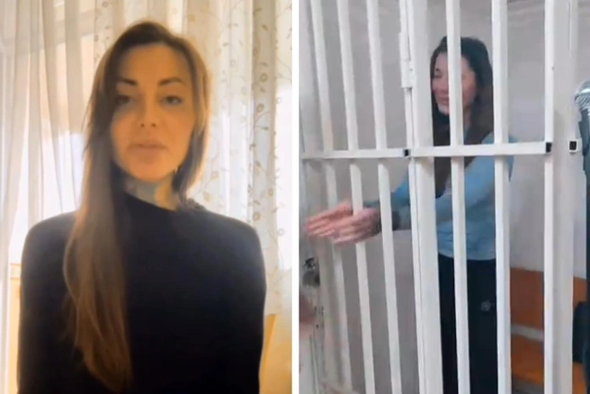 Анастасия несколько месяцев провела за решеткой в Дагестане | Источник: Шамиль Хадулаев / T.me